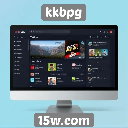 Análise da interface de usuário do kkbpg